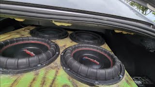 Can 4 American Bass elite 12s handle 5k WATTS [upl. by Tergram]