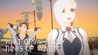 What Qrow REALLY Thinks of Winter RWBY Thoughts [upl. by Nojid]