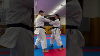 Latihan dasar combatsport karate karatedojo taekwondo martialarts dojowwkf judo wkfkarate [upl. by Marieann395]