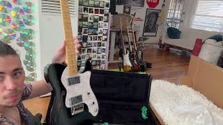 Unboxing the Fender Telecaster Thinline ’72 Reissue [upl. by Nalloh94]