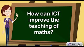 ICT IN MATHS TEACHING [upl. by Valerye]