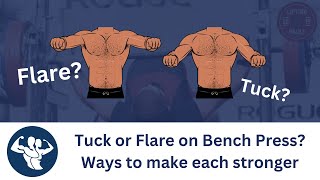 Tuck or Flare on Bench Press Accommodating a style [upl. by Rusell178]