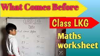 What Comes After  Maths Activity बच्चों का बढ़ाये ऐसा मनोबल [upl. by Fernandina]