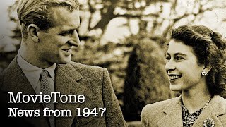 MovieTone News 1947  South African Royal Tour amp Wedding [upl. by Terry]