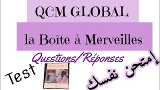 أسئلة وأجوبةإمتحن نفسكtest la Boîte à Merveilles استعد للامتحان الجهوي 2021مراجعةشرح أولى باك [upl. by Schaumberger913]