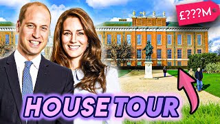 Prince William and Kate Middleton  House Tour  Inside Kensington Palace amp More [upl. by Ytsirhk]