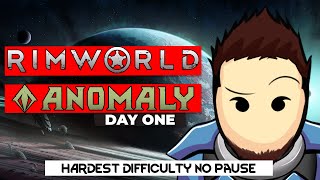 RimWorld Anomaly Gameplay  First Anomaly Playthrough  500 Difficulty No Pause No Killbox [upl. by Arther271]