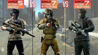 5600X vs 5700X3D vs 7800X3D Tarkov  Whats the X3Difference [upl. by Notrub]