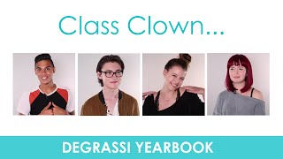 Degrassi Yearbook Class Clown [upl. by Terina]