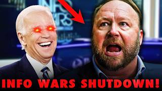 Alex Jones SPEAKSOUT About INFO Wars Being Shutdown [upl. by Grania]