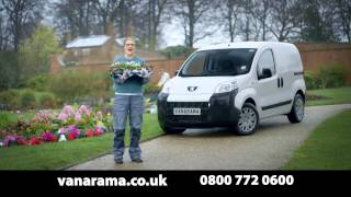 Vanarama Van Leasing TV Advert Peugeot Bipper  2014 [upl. by Denby]