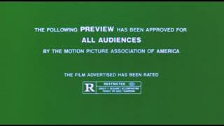 A Green title card R  RESTRICTED MPAA Green screen [upl. by Destinee837]