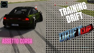 Training driftcup  anneau du rhin FRANCE  Assetto corsa [upl. by Orin459]