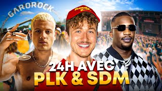 24H avec PLK amp SDM au GAROROCK 2024🤯 VLOG [upl. by Animlehliw]