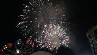 Feuerwerk am Freitag  Wasserfest Aarburg 2016 4K [upl. by Dnaltiac]