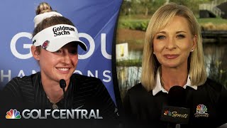 Nelly Korda Lydia Ko looking to finish sterling seasons strong  Golf Central  Golf Channel [upl. by Aicitan]