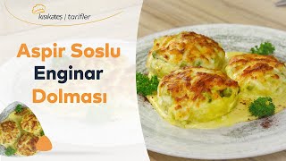 Aspir Soslu Enginar Dolması Tarifi [upl. by Annoirb]