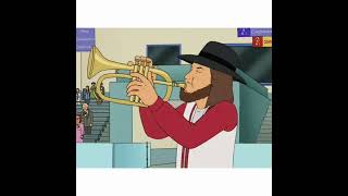 Chuck Mangione joins the jam session robertharrisonjazz trumpetplayer jazz kingofthehill [upl. by Eyahc]