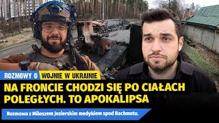 Polak na wojnie w Ukrainie „Na froncie chodzi się po ciałach depcze po czaszkach To apokalipsa” [upl. by Oilalue]