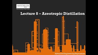 Azeotropic Distillation Options [upl. by Jennilee]