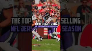 The Top 10 Highest Selling NFL Jerseys In This Season shorts [upl. by Trebuh]