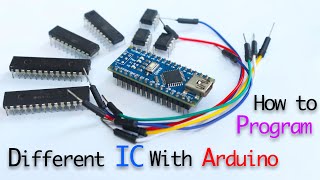 Easiest way to Program Different ICs with Arduino Such as Attiny85 Atmega 8 So on [upl. by Nomolas]