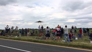 Vulcan approach at Waddington airshow 2014 [upl. by Vladimar]