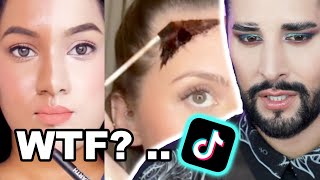 What is going on with TikTok Beauty Influencers  PRO MUA REACTS [upl. by Carrissa315]