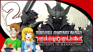 TEENAGE MUTANT NINJA TURTLES  Mutants In Manhattan PART 2 Stage 1 Its Ninja TIME TMNT [upl. by Ahseinat]