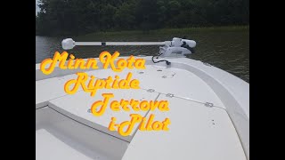 Minn Kota Riptide Terrova iPilot Tutorial [upl. by Neri]