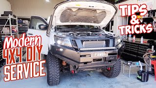 How to Np300 Navara d23 Service Tips and Tricks [upl. by Enifesoj]