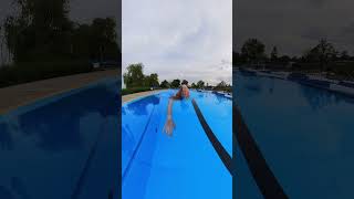 Easy and relaxed freestyle swimming swimming [upl. by Bodi]