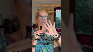 Quick Stress Release Tip No 1 The Physiological Sigh stressrelief stressmanagement breathing [upl. by Annayat]