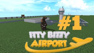 itty bitty airport gameplay part1 with Happymealyt [upl. by Vallie]