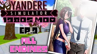 Happy Ending ALL ENDINGS  Yandere Simulator 1980s Mode MOD  Part 9 FINALE [upl. by Ardys623]