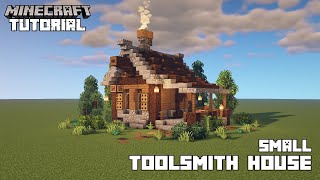 Small Toolsmith House Tutorial  Minecraft 118 [upl. by Eimmas701]