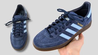 HOW TO LACE ADIDAS SPEZIAL STANDARD WAY [upl. by Ronacin]