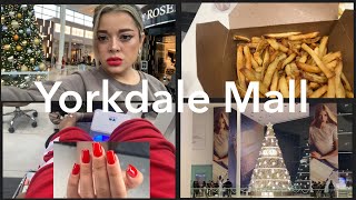 Holiday Season Vlog  Red Nails  Visiting Yorkdale Mall  Christmas Vibes [upl. by Eemiaj]