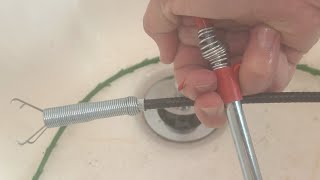 Kellys Collection Drain Clog Remover Tool vs a bathtub [upl. by Anirhtak]