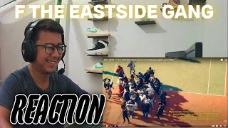 REACTION MILL WEST  F THE EASTSIDE GANG prodlovehatebyganangtp Lyrics Video [upl. by Mei]