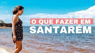 Santarém Pará o que fazer Pontos turísticos passeios encontro dos rios praias e mais [upl. by Rambow]