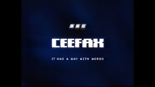 CEEFAX  It Has A Way With Words BBC April 1997 [upl. by Harihs371]