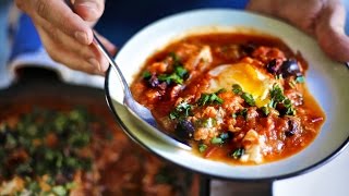 Worlds Best Breakfast Recipe  Shakshuka AKA Tomato Eggs [upl. by Zedecrem]