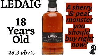 Ledaig 18 Years Old  Whiskey Review 213 [upl. by Iturk]