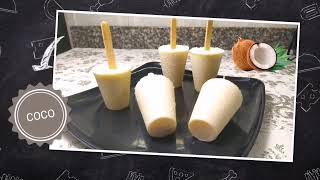 Cómo Hacer helados Cremosos de Coco  Helados de Coco para negocio Doblado a español latino [upl. by Ellehcal]