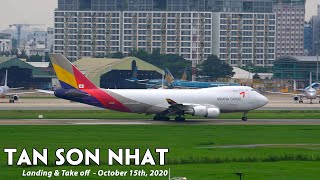 Plane Spotting Landing amp Take off at Ho Chi Minh City Vietnam SGNVVTS on October 15th 2020 [upl. by Keri139]