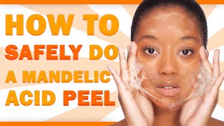 Melanopeels Mandelic Acid Peel  How to Use [upl. by Notyarb496]