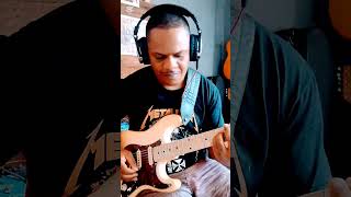 Palankin corre Joãocorre Solo na guitarra Michael ADVANCED guitar guitarcover shortvideo [upl. by Perrine]