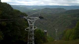 Aerial Tramway at Pipestem Resort West Virginia [upl. by Notle]