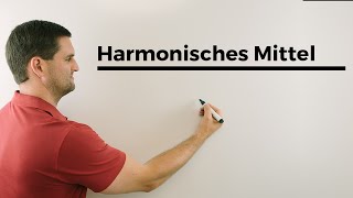 Harmonisches Mittel  Mathe by Daniel Jung [upl. by Nevsa619]